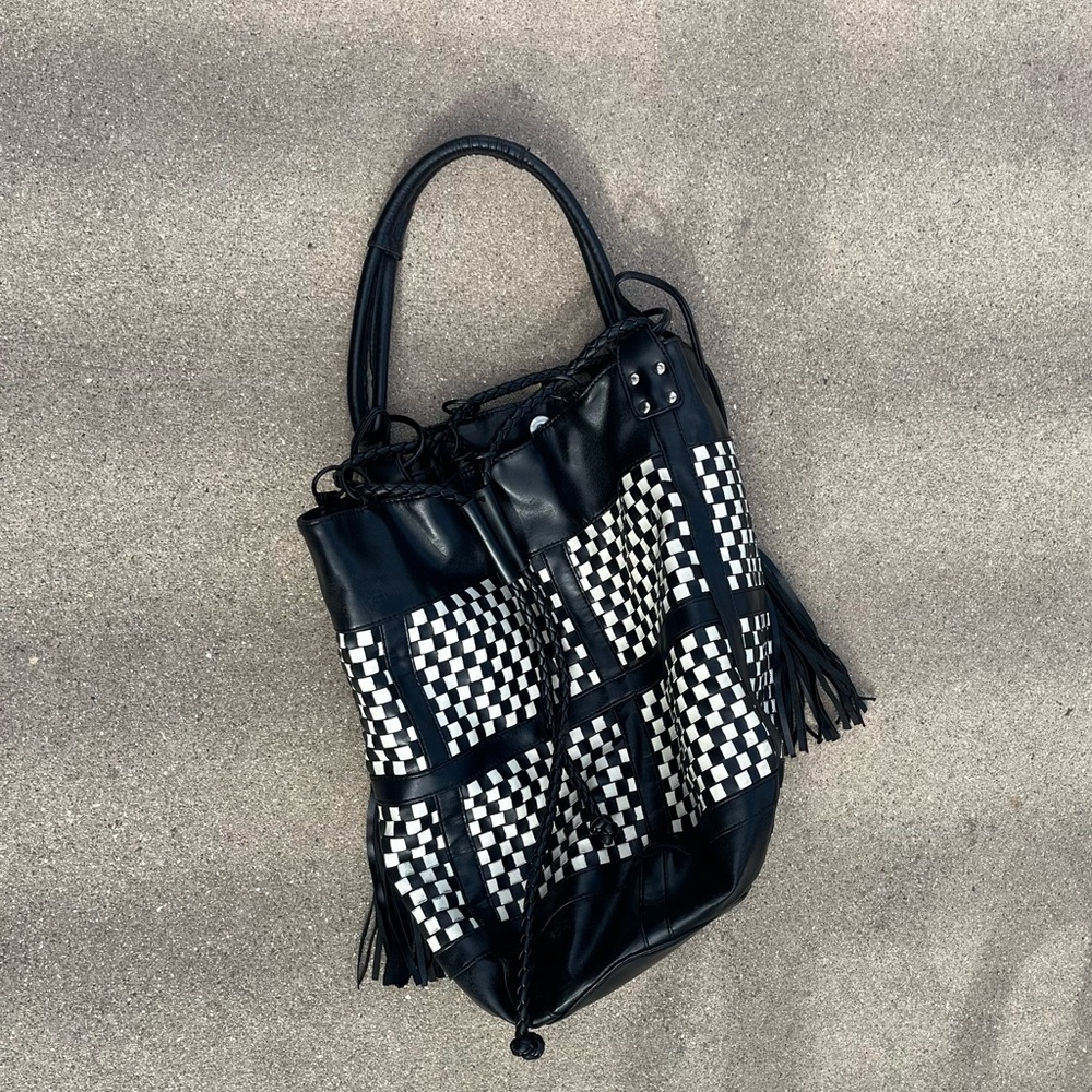 Vans checkerboard purse